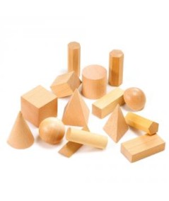SET DEMOSTRACION SOLIDOS GEOMETRICOS MADERA