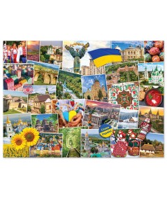 PUZZLE SOLIDARIO UCRANIA 1000 PIEZAS