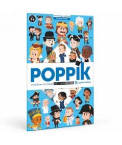 POSTER DISCOVERY PERSONAJES CELEBRES POPPIK