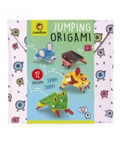 JUMPING ORIGAMI ANIMALES SALTARINES