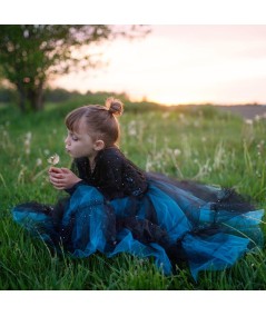 Disfraz bruja azul 5-6 años