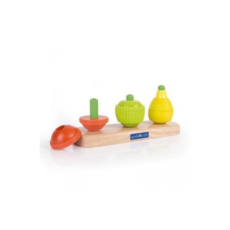 Apilable frutas madera