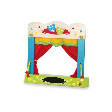 Teatro marionetas sobremesa